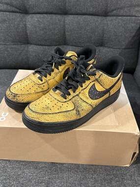 Nike Air Force 1 Low Caribana Festival Toronto Metallic Gold